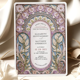 Invitation Nouveau Mariage Lavender