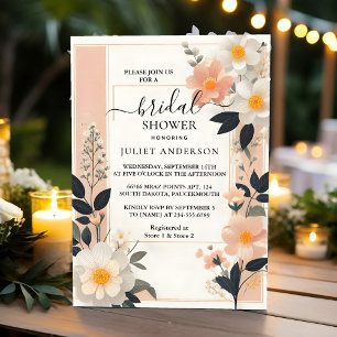 Invitation Nouveau Nous faisons Acrylique Asiatique épaisse F