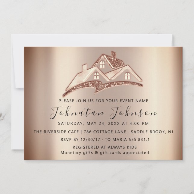 Invitation Nouveaux logements Nous avons déménagé la fête imm (Devant)