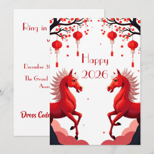 Invitation Nouvel an chinois 2026