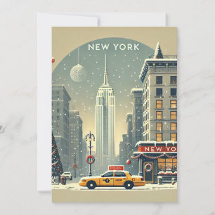 Invitation Nouvel An de Noël à New York   Vacances de la Stat