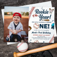 Nouvelle de l'année 1er anniversaire Baseball phot