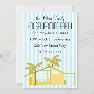 Invitation Nouvelle maison dans les Palms