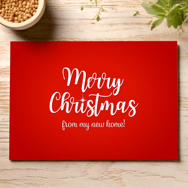 Invitation Nouvelle maison pour les fêtes Joyeux Noël (Créateur téléchargé)