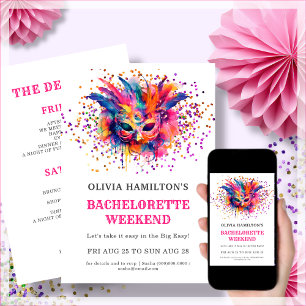 Invitation Nouvelle-Orléans   Bachelorette Itinéraire Week-en