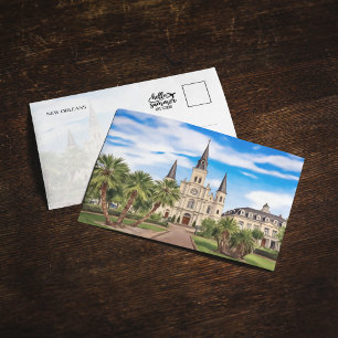 Invitation Nouvelle-Orléans Cathédrale Saint-Louis Louisiane 