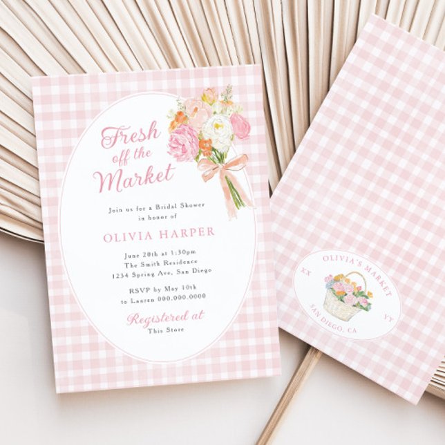 Invitation Nouvellement arrivée sur le marché Pré-ados rose B (Créateur téléchargé)