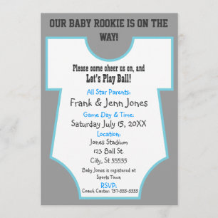 Invitation novice de baby shower