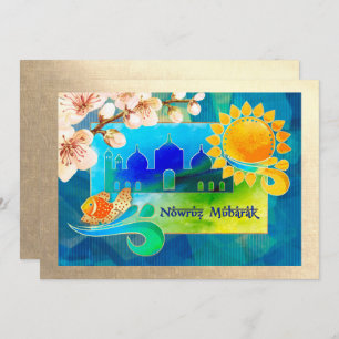 Invitation Nowruz Mubarak Parti du Nouvel An Perse