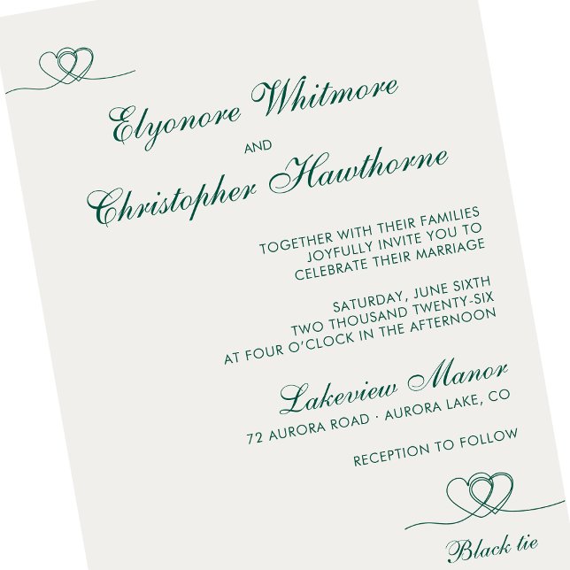 Invitation Nuage Gras Teal Moderne Chic Mariage Mix and Match (Créateur téléchargé)