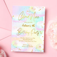Nuage neuf pastel arc-en-ciel nuages anniversaire