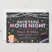 Nuit d'anniversaire du Jardin de cinéma des filles