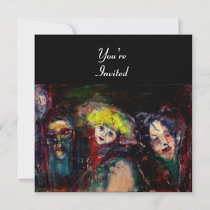 Invitation NUIT DE CARNAVAL À VENISE Mascarade Vénitienne Mas