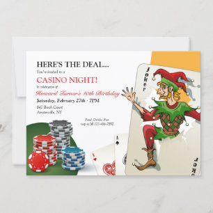 Invitation Nuit de Poker Casino