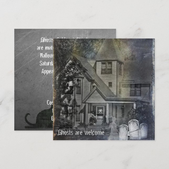 Invitation Nuit des morts (Devant / Derrière)