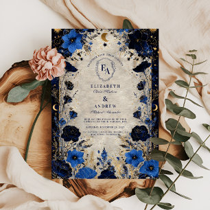 Invitation Nuit étoilée Fleurir Mariage