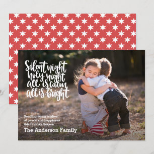 Invitation Nuit Silencieuse Nuit Sainte Photo Noël
