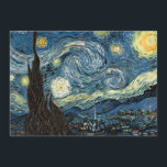 Invitation Nuit Van Gogh Starry<br><div class="desc">Vincent Van Gogh célèbre peinture étoile nuit</div>