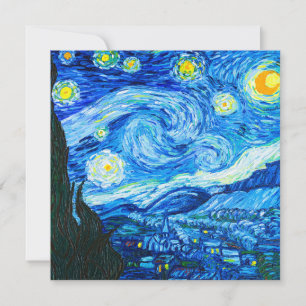Invitation Nuit Van Gogh Starry
