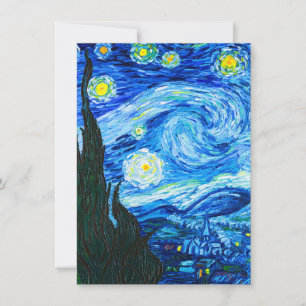 Invitation Nuit Van Gogh Starry