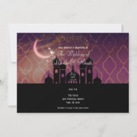 Nuits arabes de lueur de lune Mariage marocain