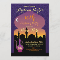 Nuits Arabes fête d'anniversaire n'importe quel âg