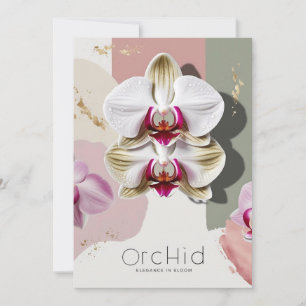 Invitation Nuits des orchidées, Jardin botanique de New York,