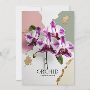 Invitation Nuits des orchidées, Jardin botanique de New York,