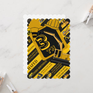 Invitation numérique pour une fête d'anniversaire 