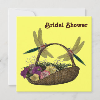 Invitation nuptiale de douche de fleurs de