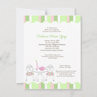 Invitation nuptiale de théière *POUR SABRINA SEULE