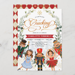 Invitation Nutcracker Anniversaire Faisons la fête