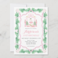 Nutcracker Anniversaire Invitation, Sugar Plum Pri