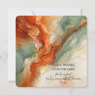 Invitation O RENDRE GRÂCE AU SEIGNEUR Cadeau de Thanksgiving