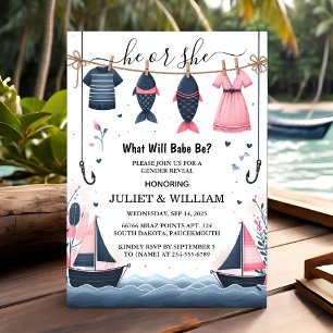 Invitation Obtenir Hook Bait Amusants Bois Poisson Pêche Sexe