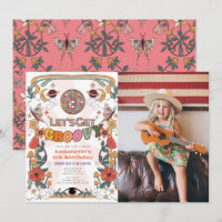 Obtenons Super Retro Photo Girl Anniversaire