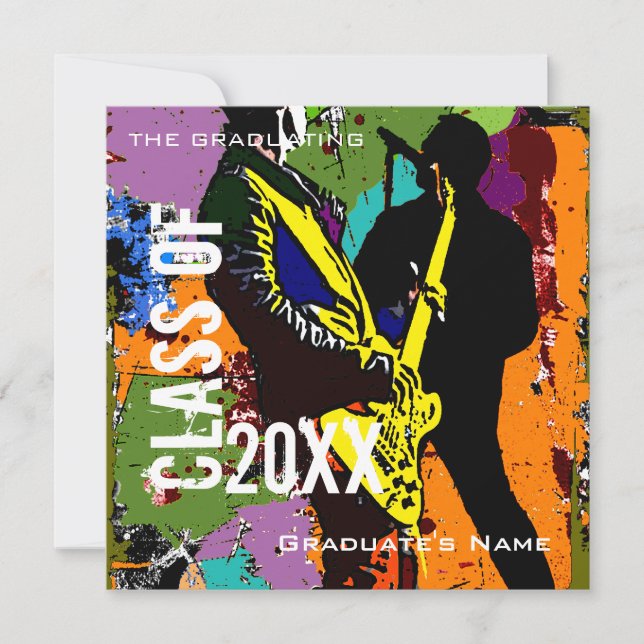 Invitation Obtention du diplôme de Contempo (Devant)