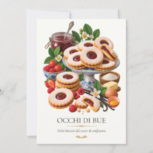 Invitation Occhi di Bue – Vintage Italian Dessert