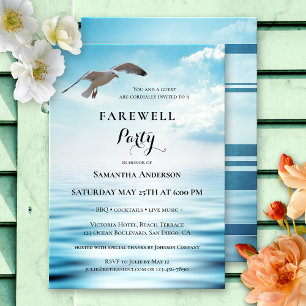 Invitation Ocean Freedom Farewell Retirement Party