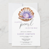 Ocean Little Pearl Under the Sea Baby shower