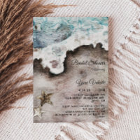 Océan rustique | Fête des mariées de destination d