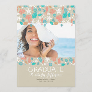 Invitation Ocean Treasures Beach Photo Party