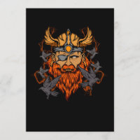 Odin Norse Mythologie Viking God & Ravens