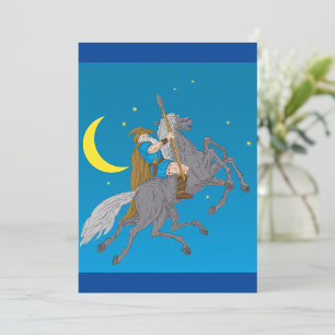 Invitation Odin Riding Sleipnir Norse Mythologie Vive Dieu