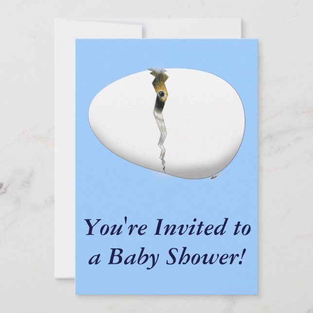 Invitation Oeuf d'incubation (Devant)