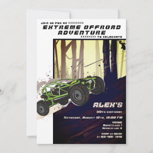 Invitation Off Road Adventure ATV UTV Extreme Sports Car Club