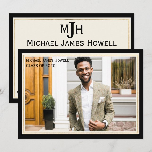 Invitation officiel (Devant / Derrière)