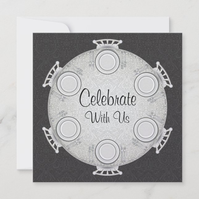 Invitation officielle au dîner (Devant)