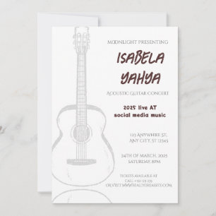 Invitation officielle pour assister au concert spé