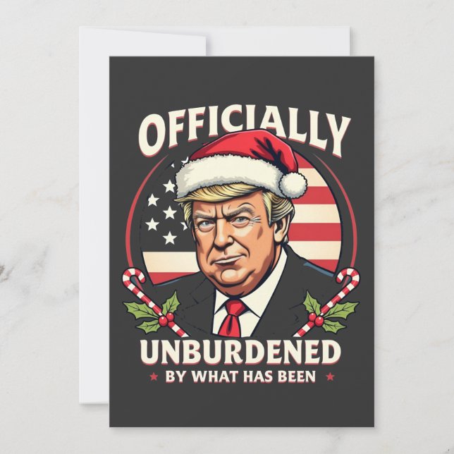 Invitation Officiellement Délivré de ce qui a été Trump 47ème (Devant)